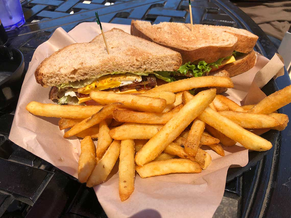 Bacon Egg and Cheese Sandwich